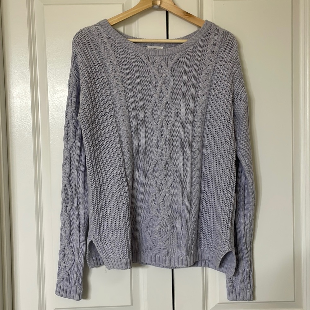 Purple sweater